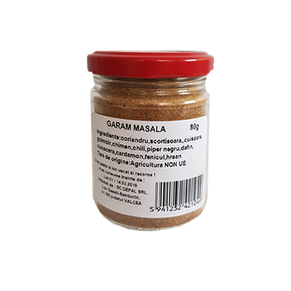 Garam masala (condiment) - 80 g imagine produs 2021 Asklipios